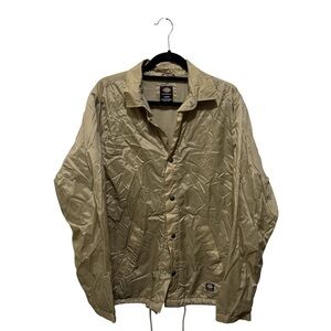 Dickies Men's Tan Windbreaker Jacket